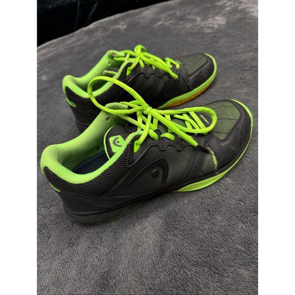 Head Other - Black and Green HEAD Men’s 8 Court Shoes! In good shape, one minor cosmetic only